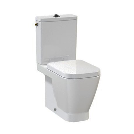 WC sur pied Sortie duale abattant Duroplast Ancodesign