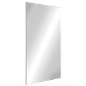Miroir inox fixations invisibles H. 980 mm