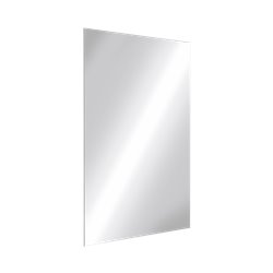 Miroir inox autocollant H. 600 mm