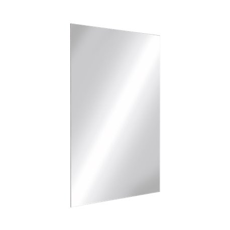 Miroir inox autocollant H. 600 mm