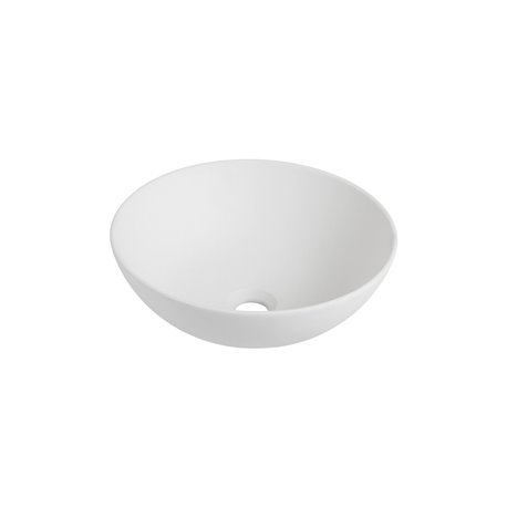 Vasque Sicilia 400x150 mm Sans trop plein