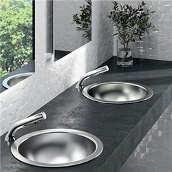 Vasque Hemi Ø310 mm poli satiné