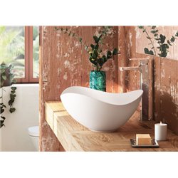 Vasque Ohtake Ø375 mm Blanc brillant