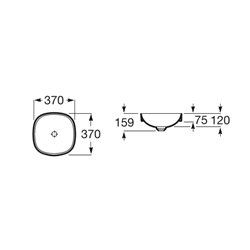 Mitigeur électronique Sentronic-E Chromé alim. Par réseau électrique  accessible pour PMR A5A4602C00 Roca