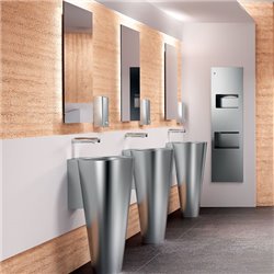 Lavabo Baila avec trou de robinetterie poli satiné