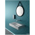 Lavabo Aqueduto sans trou de robinetterie
