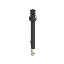 Kit ventouse terminal noir 074295 Ø80/125 mm noir