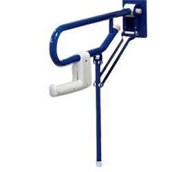 Barre d'appui 01820BU pied fixe bleu