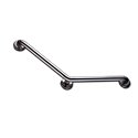 Barre inox 135° 01264-LS Ø32x400x400mm  3 fixations