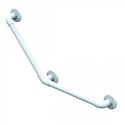 Barre d'appui lisse coudée 135° 11905WH-LS 300x300 mm 