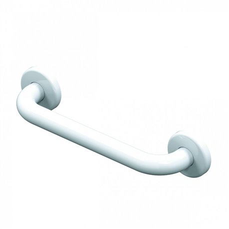 Barres d'appui inox recouvert d'époxy 01241WH-LS Blanc - 450 mm 