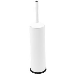 Brosse de toilettes 23618WH epoxy avec accroche murale