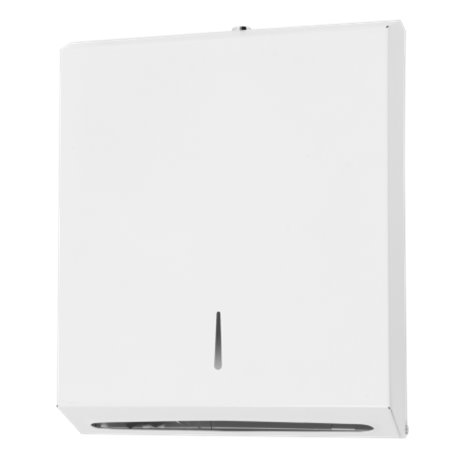 Distributeur de serviettes epoxy 23608WH Blanc 
