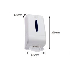 Distributeur de serviettes 23138 Blanc 
