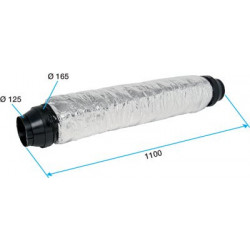 Liaison acoustique accessoire gaine de ventilation Aldes réf 11026002