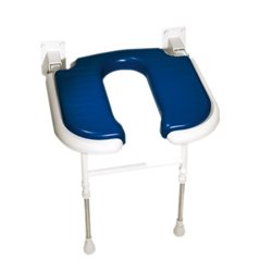 Siège 4000 04100P Bleu rembourré en U