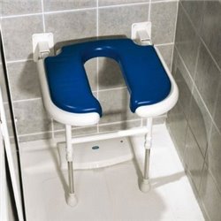Siège 4000 04100P Bleu rembourré en U