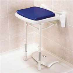 Siège 2000 02200P Bleu rembourré compact