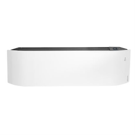 Radiateur à inertie Divali connecté 750 Watts plinthe blanc carat