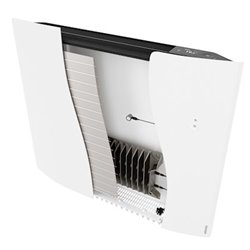 Radiateur à inertie Divali connecté 1500 Watts plinthe blanc carat