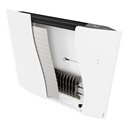 Radiateur à inertie Divali connecté 2000 Watts horizontal blanc carat
