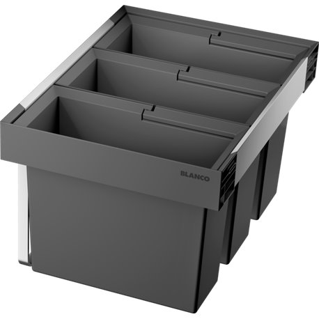 Poubelle sous évier Flexon II Low 60/3 3 bacs 15 + 15 + 15 Litres Poubelle sous évier Flexon II Low 60/3 3 bacs 15 + 15 + 15 Litres