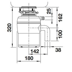 Broyeur evier 526646 FWD Lite