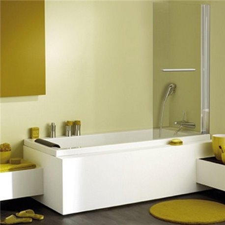 Pare-baignoire Ancomalin Profilé Silver 90 cm