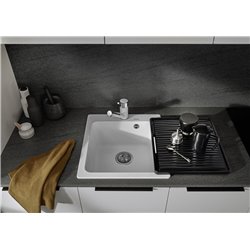 Evier Naya 45 Blanc 