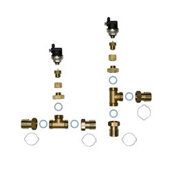 Kit de purge pour tuyau 25x35 mm