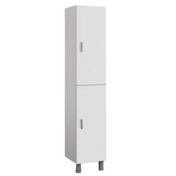 Colonne salle de bain sur pieds Blanc Ancoflash