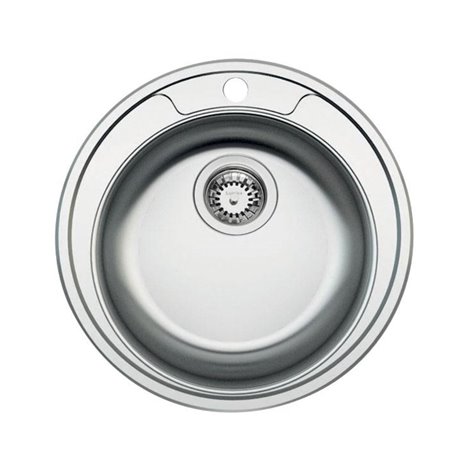 Evier Inox lisse Ø 480 mm