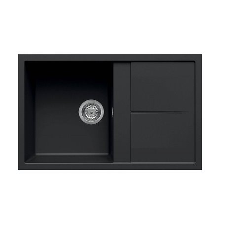 Evier Maestoso Full Black 790x500 mm