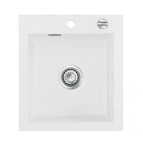 Evier Idole 460x510 mm Blanc brillant Evier Idole 460x510 mm Blanc brillant