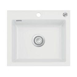 Evier Idole 575x510 mm Blanc brillant