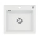 Evier Idole 575x510 mm Blanc brillant