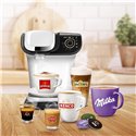 Machine à café multi-boissons Tassimo My Way 2 TAS6504 à dosettes blanc