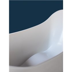Baignoire Nebbia N14 160x80 cm, 230 Litres