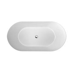 Baignoire ilot Formoso Petite N1ACS 150x80 cm, 218 Litres