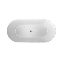 Baignoire ilot Formoso Grande Matt N2ACSM 169x80 cm, 277 Litres 