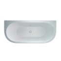 Baignoire semi-îlot à poser 169x75 cm Saturn