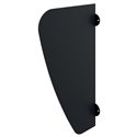 Séparateur urinoir AZA Inox noir mat