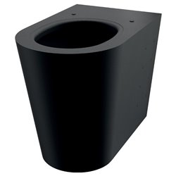 WC S21 À poser Noir mat