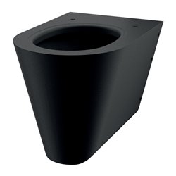 WC S21 Suspendu Noir mat