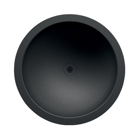 Vasque HEMI Encastré Ø385 mm Noir mat