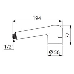 Filtre douche vissable BIOFIL 3M stérile
