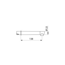Bec filtrant BIOFIL 2M non stérile L.138 Ø22