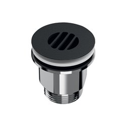 Bonde HYGIÉNA À grille concave pour lavabo Inox