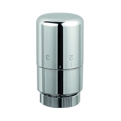 Kit raccordement classique équerre Tête thermostatique chrome