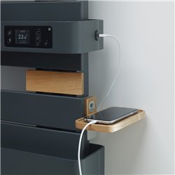 Tablette multifonction pour radiateur et sèche-serviette